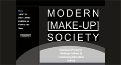Desktop Screenshot of modernmakeupsociety.com